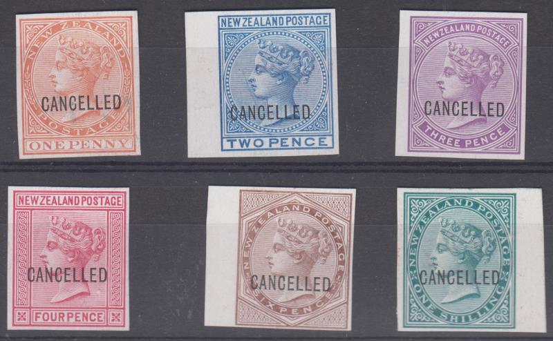 Lot 352 - NEW ZEALAND - Definitives: First Sidefaces  -  Mowbray Collectables ​Public Stamp Auction #36