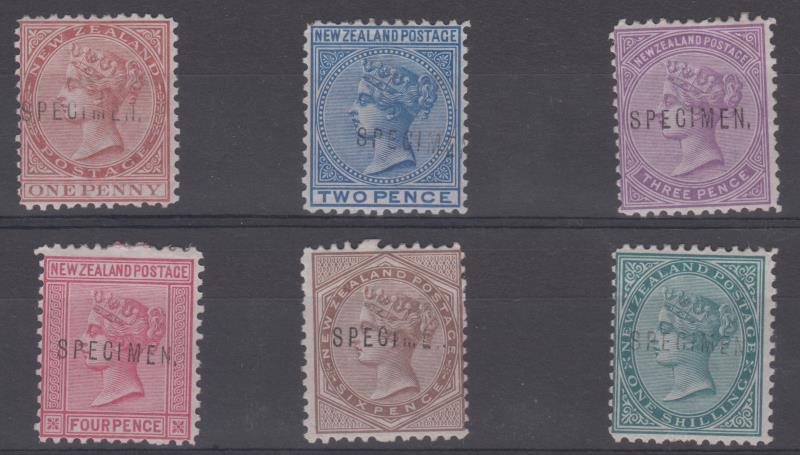 Lot 353 - NEW ZEALAND - Definitives: First Sidefaces  -  Mowbray Collectables ​Public Stamp Auction #36