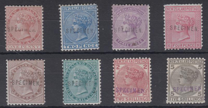 Lot 354 - NEW ZEALAND - Definitives: First Sidefaces  -  Mowbray Collectables ​Public Stamp Auction #36