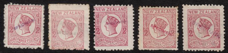 Lot 357 - NEW ZEALAND - Definitives: First Sidefaces  -  Mowbray Collectables ​Public Stamp Auction #36