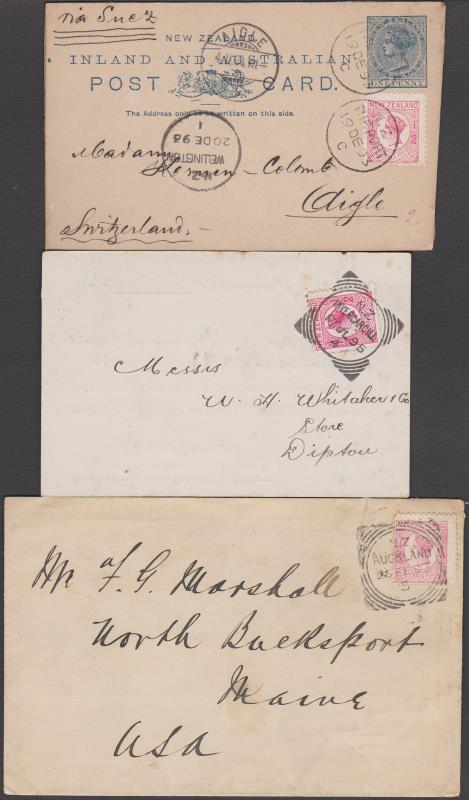 Lot 365 - NEW ZEALAND - Definitives: First Sidefaces  -  Mowbray Collectables ​Public Stamp Auction #36
