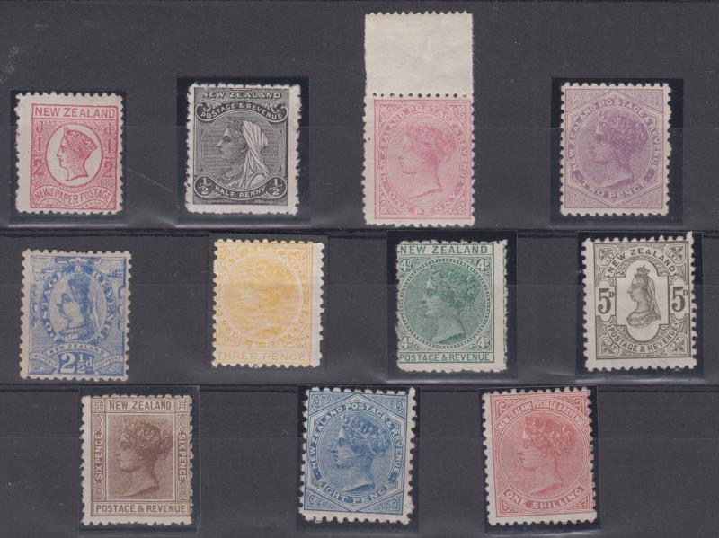 Lot 367 - NEW ZEALAND - Definitives: Second Sidefaces  -  Mowbray Collectables ​Public Stamp Auction #36