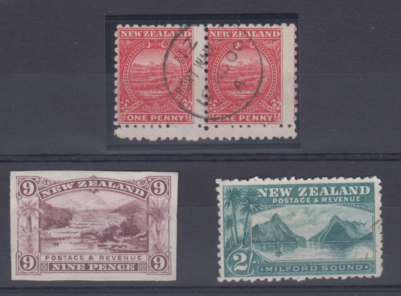 Lot 382 - NEW ZEALAND - Definitives: 1898 Pictorials - Mowbray Collectables Public Stamp Auction #36 Lot 382 - NEW ZEALAND - Definitives: 1898 Pictorials - Mowbray Collectables Public Stamp Auction #36