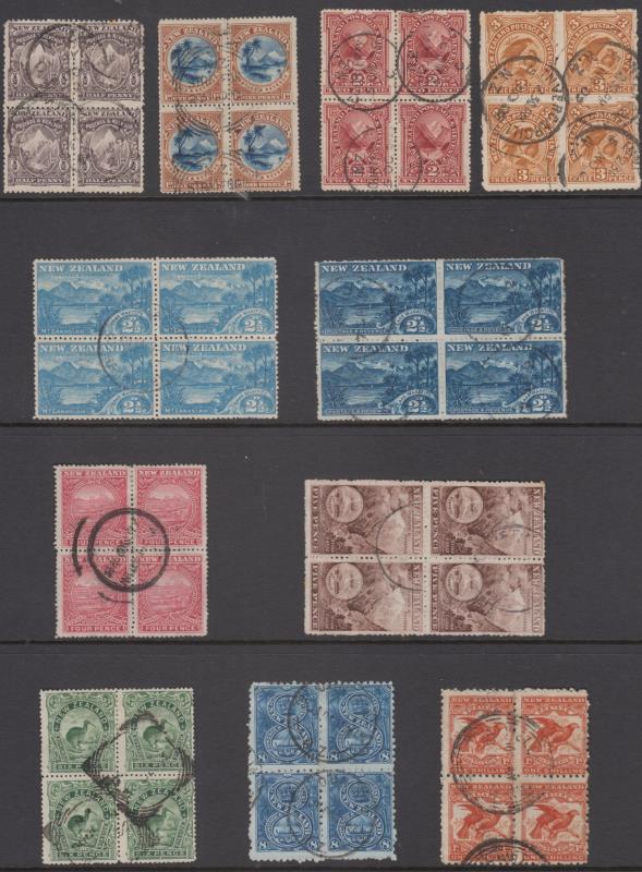 Lot 384 - NEW ZEALAND - Definitives: 1898 Pictorials - Mowbray Collectables Public Stamp Auction #36 Lot 384 - NEW ZEALAND - Definitives: 1898 Pictorials - Mowbray Collectables Public Stamp Auction #36