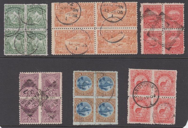Lot 395 - NEW ZEALAND - Definitives: 1898 Pictorials - Mowbray Collectables Public Stamp Auction #36 Lot 395 - NEW ZEALAND - Definitives: 1898 Pictorials - Mowbray Collectables Public Stamp Auction #36
