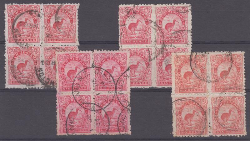 Lot 407 - NEW ZEALAND - Definitives: 1898 Pictorials - Mowbray Collectables Public Stamp Auction #36 Lot 407 - NEW ZEALAND - Definitives: 1898 Pictorials - Mowbray Collectables Public Stamp Auction #36