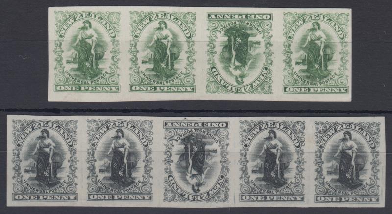 Lot 427 - NEW ZEALAND - Definitives: 1d Universals - Mowbray Collectables Public Stamp Auction #36 Lot 427 - NEW ZEALAND - Definitives: 1d Universals - Mowbray Collectables Public Stamp Auction #36