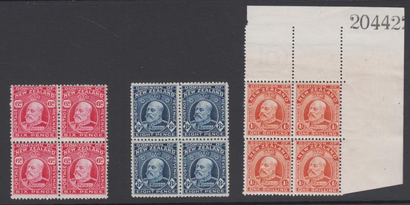Lot 432 - NEW ZEALAND - Definitives: King Edward VII - Mowbray Collectables Public Stamp Auction #36 Lot 432 - NEW ZEALAND - Definitives: King Edward VII - Mowbray Collectables Public Stamp Auction #36
