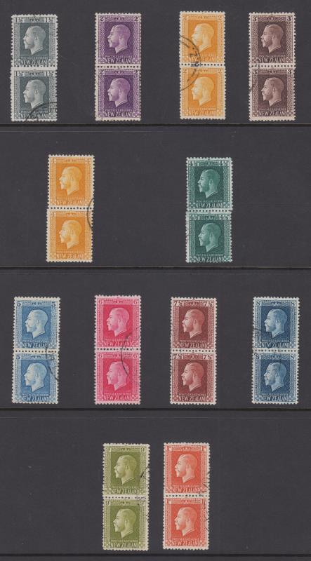 Lot 453 - NEW ZEALAND - Definitives: King George V - Mowbray Collectables Public Stamp Auction #36 Lot 453 - NEW ZEALAND - Definitives: King George V - Mowbray Collectables Public Stamp Auction #36