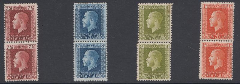 Lot 454 - NEW ZEALAND - Definitives: King George V - Mowbray Collectables Public Stamp Auction #36 Lot 454 - NEW ZEALAND - Definitives: King George V - Mowbray Collectables Public Stamp Auction #36