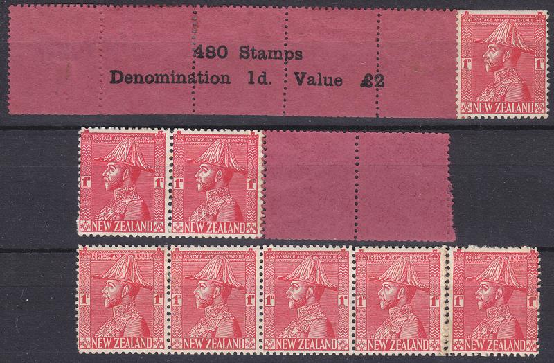 Lot 462 - NEW ZEALAND - Definitives: King George V - Mowbray Collectables Public Stamp Auction #36 Lot 462 - NEW ZEALAND - Definitives: King George V - Mowbray Collectables Public Stamp Auction #36