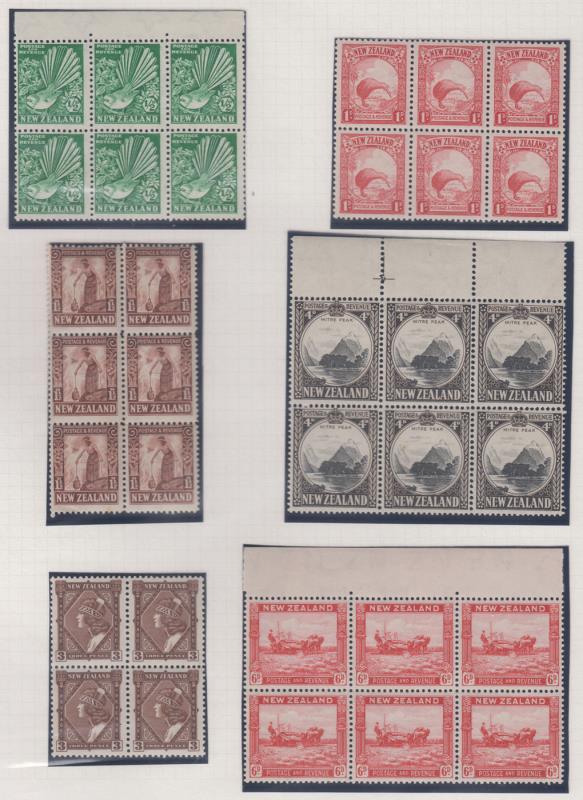 Lot 469 - NEW ZEALAND - Definitives: 1935 Pictorials - Mowbray Collectables Public Stamp Auction #36 Lot 469 - NEW ZEALAND - Definitives: 1935 Pictorials - Mowbray Collectables Public Stamp Auction #36