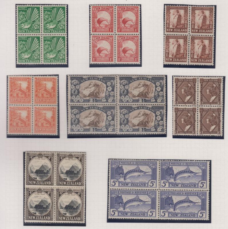 Lot 474 - NEW ZEALAND - Definitives: 1935 Pictorials - Mowbray Collectables Public Stamp Auction #36 Lot 474 - NEW ZEALAND - Definitives: 1935 Pictorials - Mowbray Collectables Public Stamp Auction #36