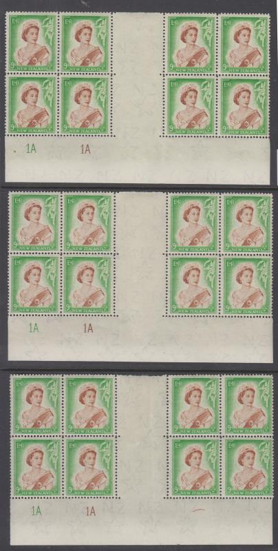 Lot 503 - NEW ZEALAND - Definitives: Queen Elizabeth II Predecimal - Mowbray Collectables Public Stamp Auction #36 Lot 503 - NEW ZEALAND - Definitives: Queen Elizabeth II Predecimal - Mowbray Collectables Public Stamp Auction #36