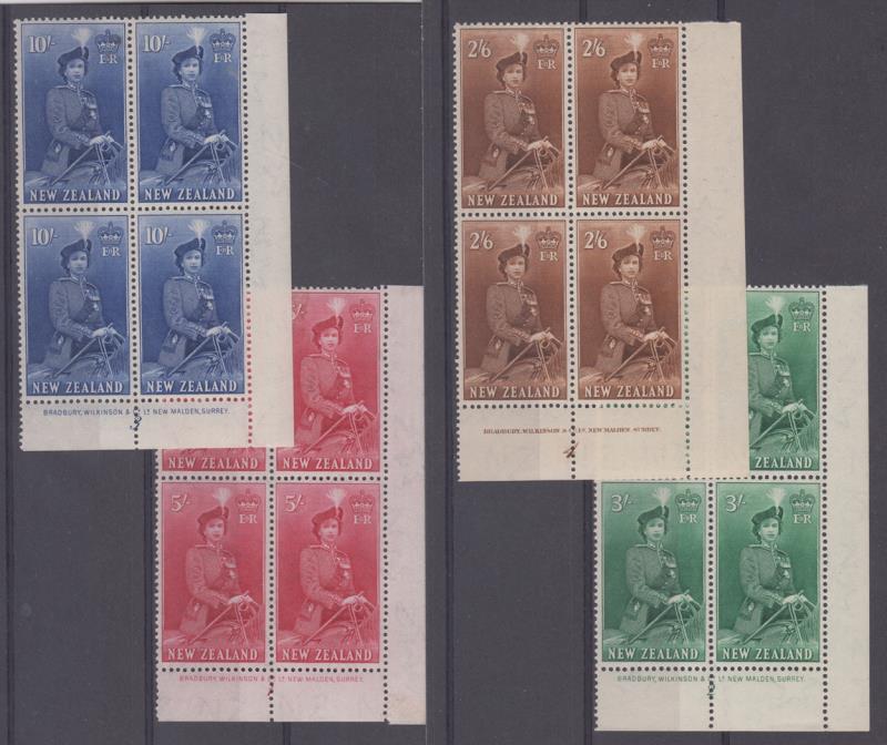 Lot 505 - NEW ZEALAND - Definitives: Queen Elizabeth II Predecimal - Mowbray Collectables Public Stamp Auction #36 Lot 505 - NEW ZEALAND - Definitives: Queen Elizabeth II Predecimal - Mowbray Collectables Public Stamp Auction #36