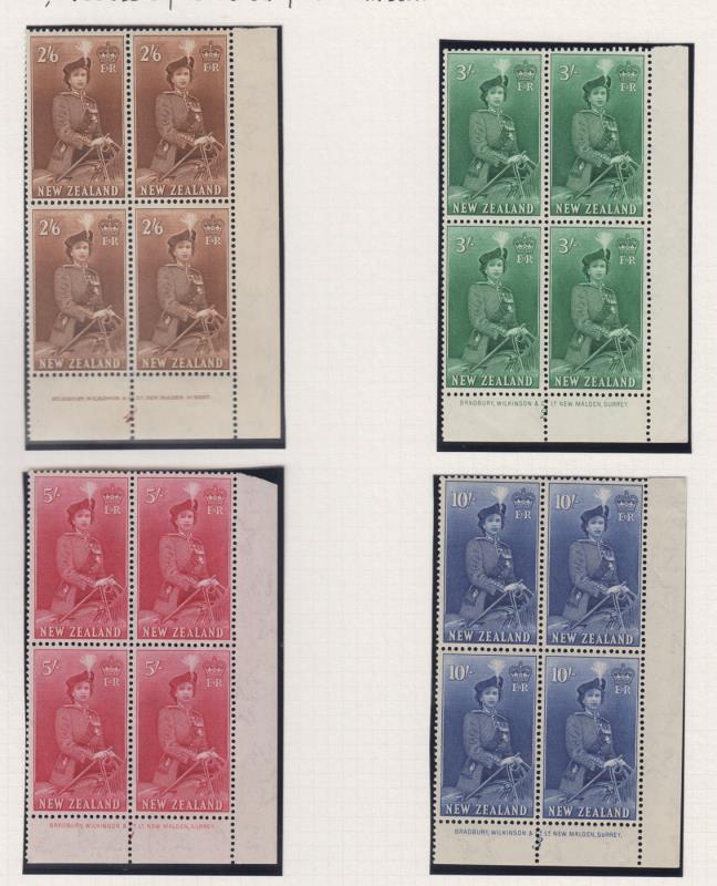 Lot 508 - NEW ZEALAND - Definitives: Queen Elizabeth II Predecimal - Mowbray Collectables Public Stamp Auction #36 Lot 508 - NEW ZEALAND - Definitives: Queen Elizabeth II Predecimal - Mowbray Collectables Public Stamp Auction #36