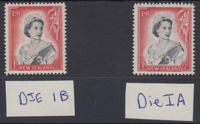 Lot 511 - NEW ZEALAND - Definitives: Queen Elizabeth II Predecimal - Mowbray Collectables Public Stamp Auction #36 Lot 511 - NEW ZEALAND - Definitives: Queen Elizabeth II Predecimal - Mowbray Collectables Public Stamp Auction #36