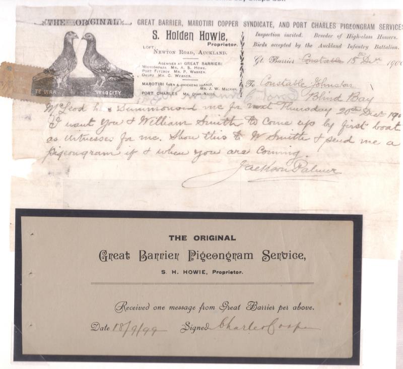 Lot 564 - NEW ZEALAND - Pigeon Post - Mowbray Collectables Public Stamp Auction #36 Lot 564 - NEW ZEALAND - Pigeon Post - Mowbray Collectables Public Stamp Auction #36