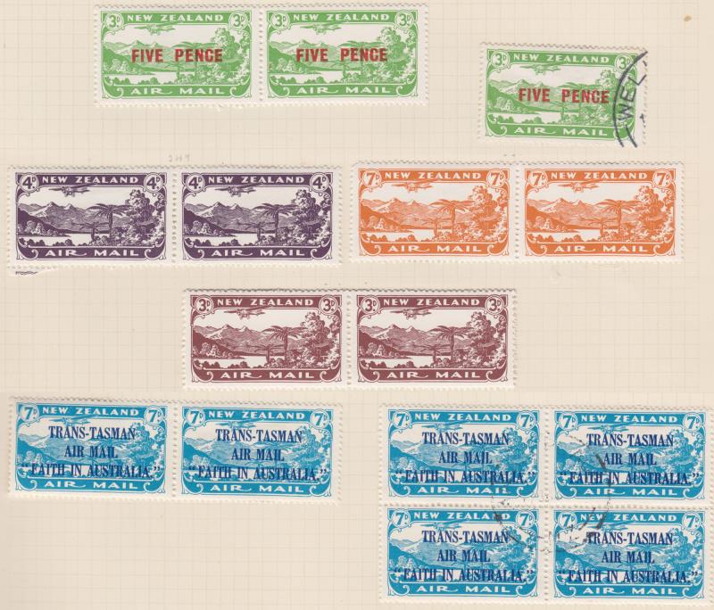 Lot 571 - NEW ZEALAND - Airmail - Mowbray Collectables Public Stamp Auction #36 Lot 571 - NEW ZEALAND - Airmail - Mowbray Collectables Public Stamp Auction #36
