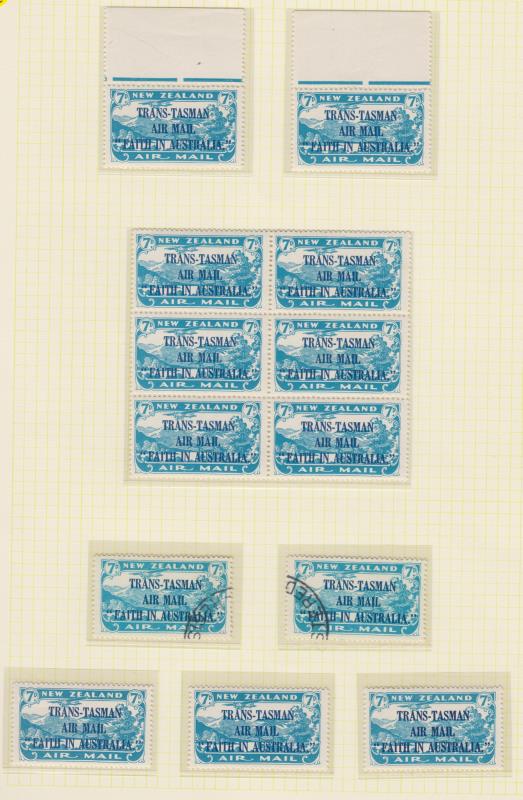 Lot 573 - NEW ZEALAND - Airmail - Mowbray Collectables Public Stamp Auction #36 Lot 573 - NEW ZEALAND - Airmail - Mowbray Collectables Public Stamp Auction #36