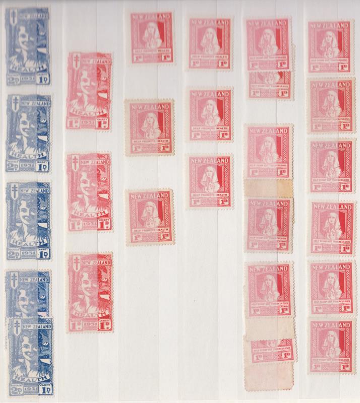 Lot 634 - NEW ZEALAND - Health - Mowbray Collectables Public Stamp Auction #36 Lot 634 - NEW ZEALAND - Health - Mowbray Collectables Public Stamp Auction #36