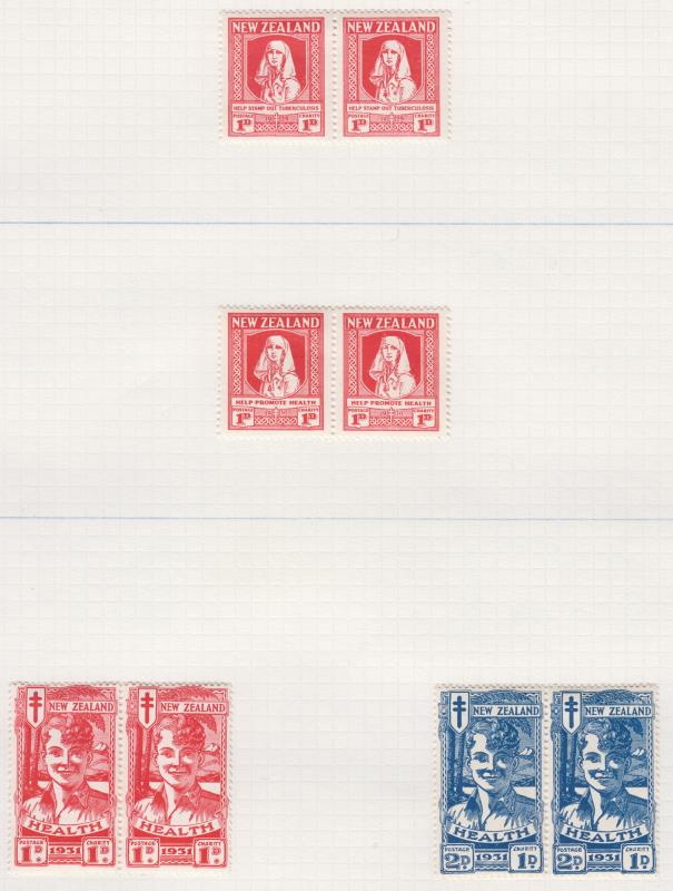 Lot 636 - NEW ZEALAND - Health - Mowbray Collectables Public Stamp Auction #36 Lot 636 - NEW ZEALAND - Health - Mowbray Collectables Public Stamp Auction #36