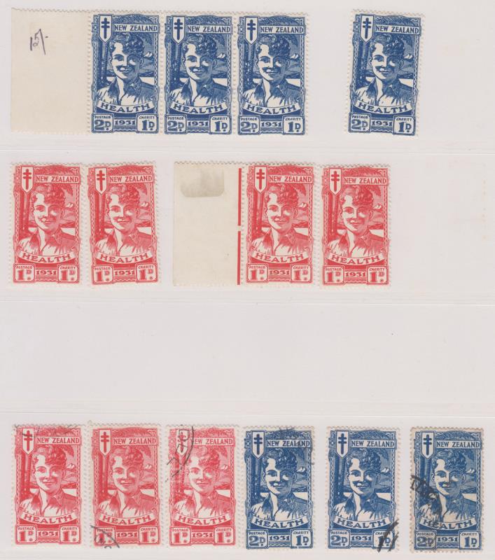 Lot 643 - NEW ZEALAND - Health - Mowbray Collectables Public Stamp Auction #36 Lot 643 - NEW ZEALAND - Health - Mowbray Collectables Public Stamp Auction #36