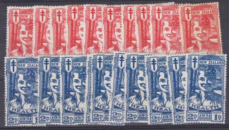 Lot 651 - NEW ZEALAND - Health - Mowbray Collectables Public Stamp Auction #36 Lot 651 - NEW ZEALAND - Health - Mowbray Collectables Public Stamp Auction #36