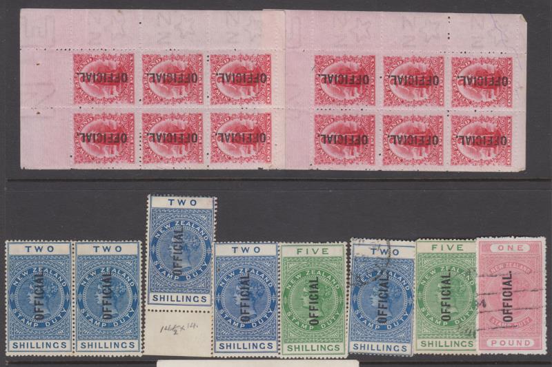 Lot 680 - New Zealand - Officials - Mowbray Collectables Public Stamp Auction #36 Lot 680 - New Zealand - Officials - Mowbray Collectables Public Stamp Auction #36