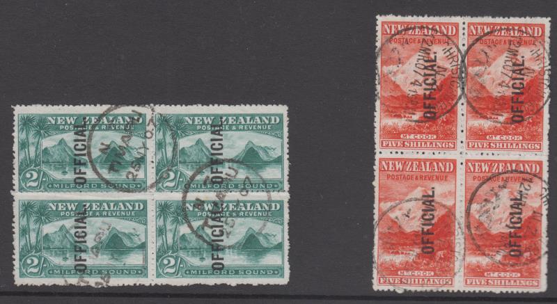 Lot 681 - New Zealand - Officials - Mowbray Collectables Public Stamp Auction #36 Lot 681 - New Zealand - Officials - Mowbray Collectables Public Stamp Auction #36