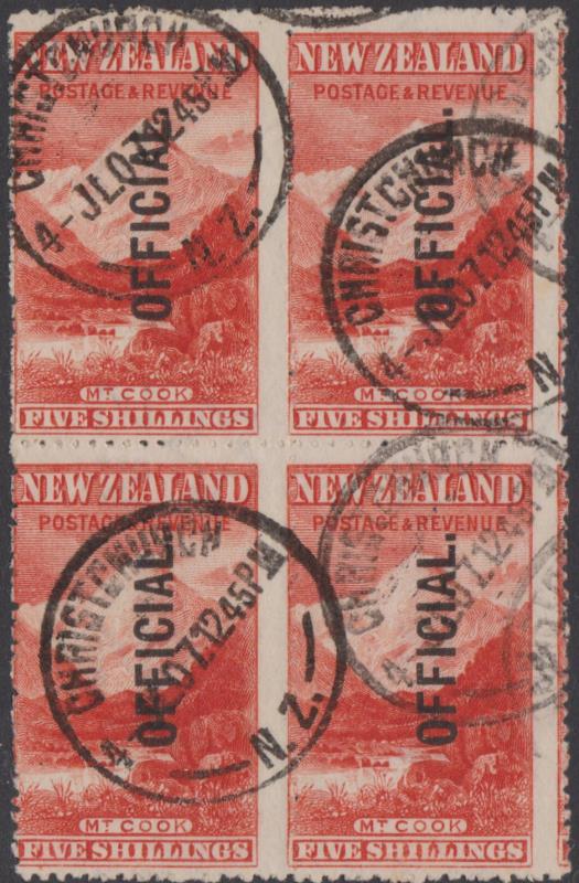 Lot 689 - New Zealand - Officials - Mowbray Collectables Public Stamp Auction #36 Lot 689 - New Zealand - Officials - Mowbray Collectables Public Stamp Auction #36