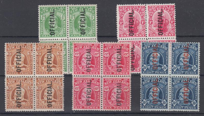 Lot 699 - New Zealand - Officials - Mowbray Collectables Public Stamp Auction #36 Lot 699 - New Zealand - Officials - Mowbray Collectables Public Stamp Auction #36
