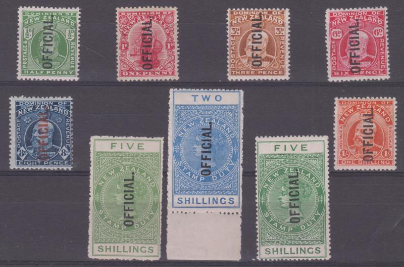 Lot 700 - New Zealand - Officials - Mowbray Collectables Public Stamp Auction #36 Lot 700 - New Zealand - Officials - Mowbray Collectables Public Stamp Auction #36
