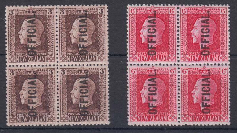 Lot 704 - New Zealand - Officials - Mowbray Collectables Public Stamp Auction #36 Lot 704 - New Zealand - Officials - Mowbray Collectables Public Stamp Auction #36