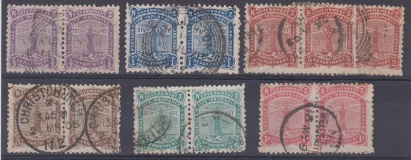 Lot 726 - New Zealand - Life Insurance  -  Mowbray Collectables ​Public Stamp Auction #36