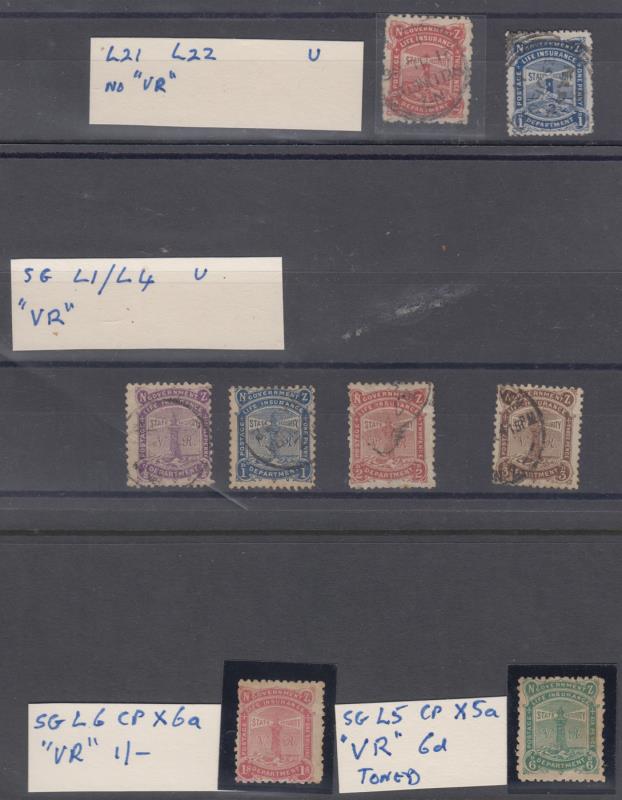Lot 727 - New Zealand - Life Insurance  -  Mowbray Collectables ​Public Stamp Auction #36