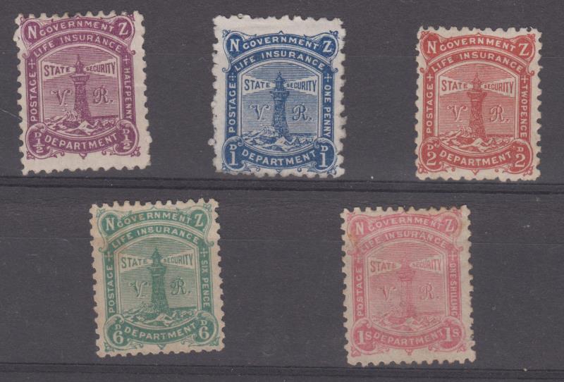 Lot 728 - New Zealand - Life Insurance  -  Mowbray Collectables ​Public Stamp Auction #36