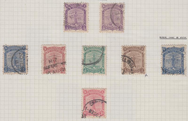 Lot 731 - New Zealand - Life Insurance  -  Mowbray Collectables ​Public Stamp Auction #36