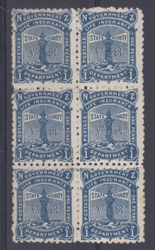Lot 733 - New Zealand - Life Insurance  -  Mowbray Collectables ​Public Stamp Auction #36