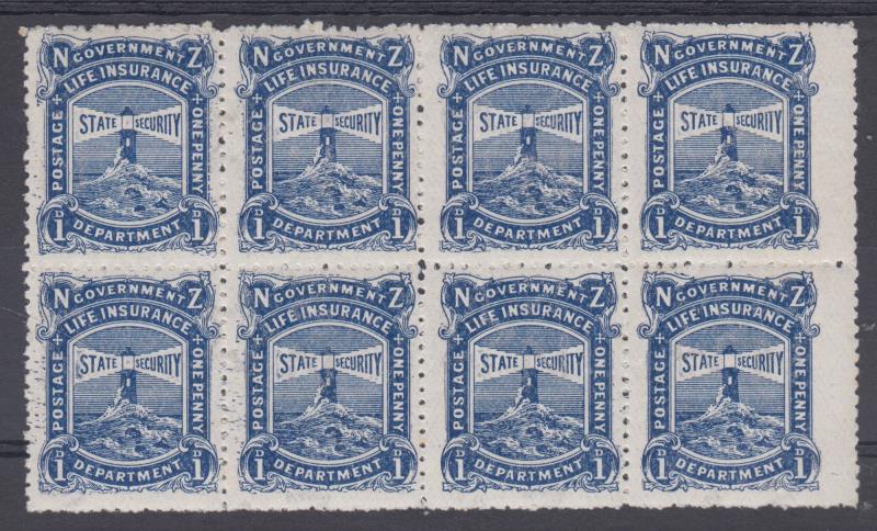Lot 734 - New Zealand - Life Insurance  -  Mowbray Collectables ​Public Stamp Auction #36