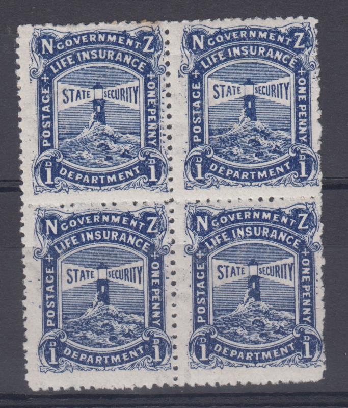 Lot 735 - New Zealand - Life Insurance  -  Mowbray Collectables ​Public Stamp Auction #36