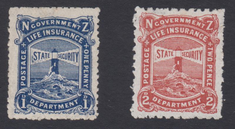 Lot 736 - New Zealand - Life Insurance  -  Mowbray Collectables ​Public Stamp Auction #36