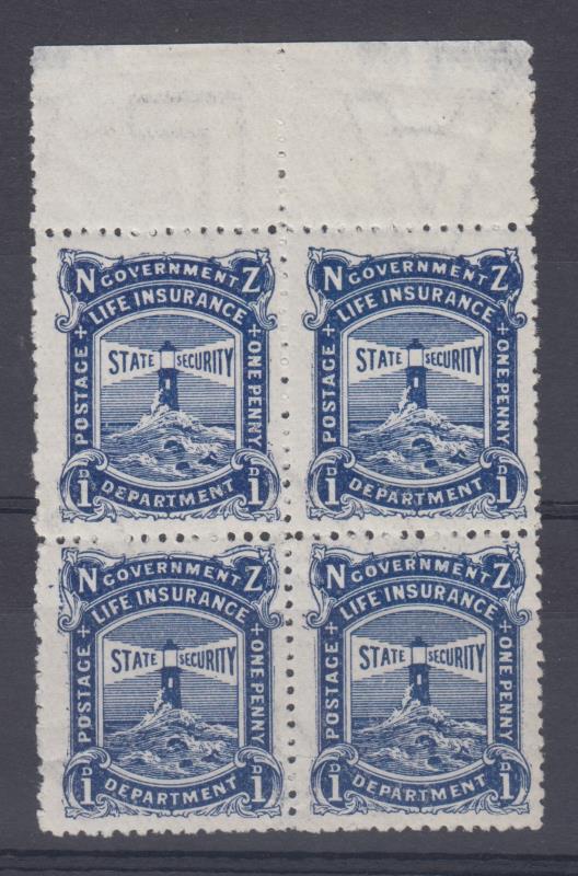 Lot 737 - New Zealand - Life Insurance  -  Mowbray Collectables ​Public Stamp Auction #36