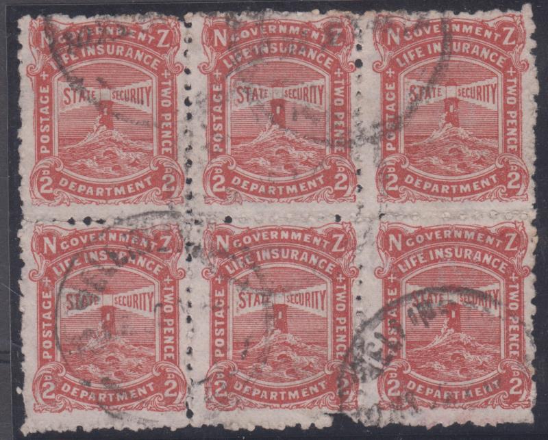 Lot 738 - New Zealand - Life Insurance  -  Mowbray Collectables ​Public Stamp Auction #36