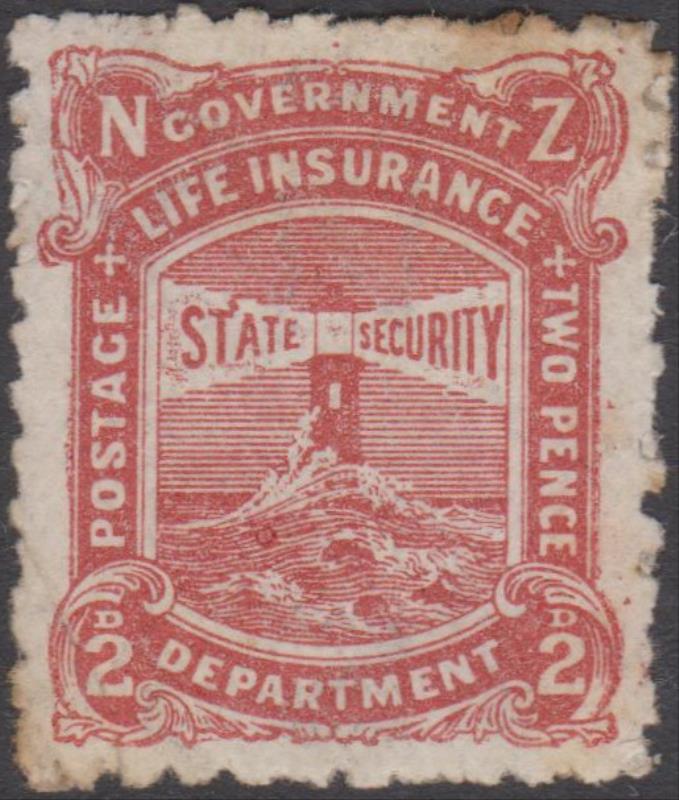 Lot 740 - New Zealand - Life Insurance  -  Mowbray Collectables ​Public Stamp Auction #36