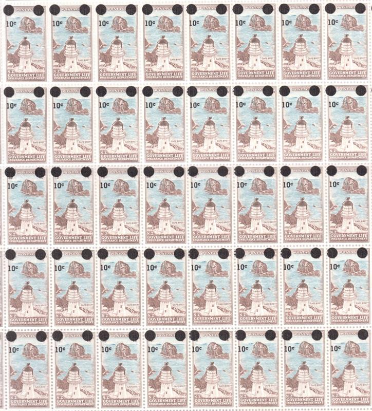 Lot 748 - New Zealand - Life Insurance  -  Mowbray Collectables ​Public Stamp Auction #36