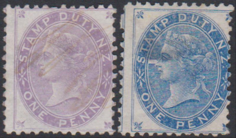 Lot 751 - NEW ZEALAND - Postal Fiscals: QV Long Types - Mowbray Collectables Public Stamp Auction #36 Lot 751 - NEW ZEALAND - Postal Fiscals: QV Long Types - Mowbray Collectables Public Stamp Auction #36