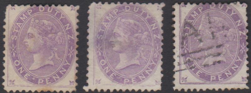 Lot 752 - NEW ZEALAND - Postal Fiscals: QV Long Types - Mowbray Collectables Public Stamp Auction #36 Lot 752 - NEW ZEALAND - Postal Fiscals: QV Long Types - Mowbray Collectables Public Stamp Auction #36