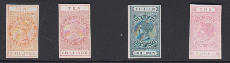 Lot 756 - NEW ZEALAND - Postal Fiscals: QV Long Types - Mowbray Collectables Public Stamp Auction #36 Lot 756 - NEW ZEALAND - Postal Fiscals: QV Long Types - Mowbray Collectables Public Stamp Auction #36