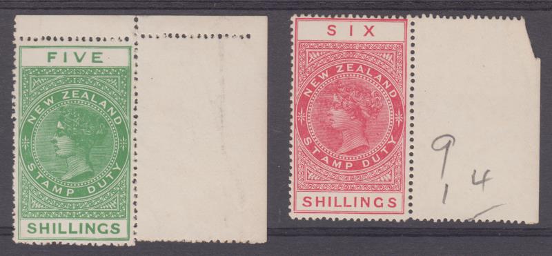 Lot 758 - NEW ZEALAND - Postal Fiscals: QV Long Types - Mowbray Collectables Public Stamp Auction #36 Lot 758 - NEW ZEALAND - Postal Fiscals: QV Long Types - Mowbray Collectables Public Stamp Auction #36